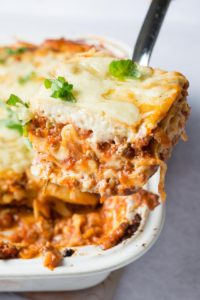 Lasagna Recipe with Bechamel
