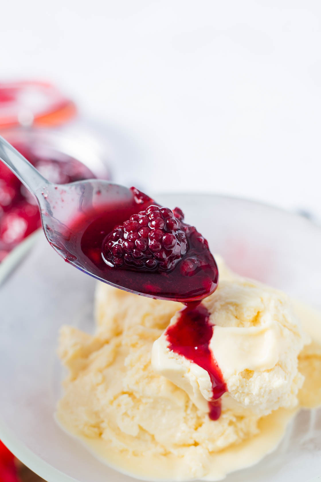 Mixed Berry Compote using Frozen Berries